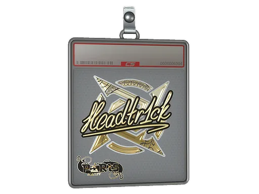 Sticker Slab | headtr1ck (Gold) | Budapest 2025