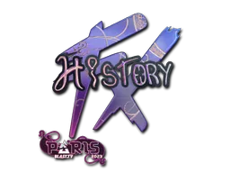 Sticker | History (Holo) | Budapest 2025
