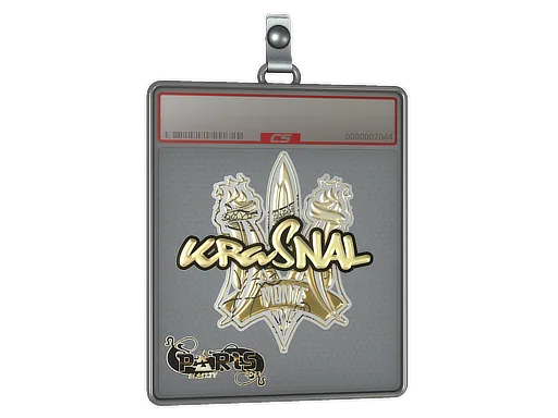 Sticker Slab | kRaSnaL (Gold) | Paris 2023