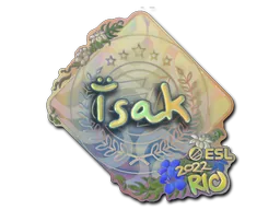 Sticker | isak (Holo) | Austin 2025