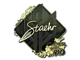 Sticker | Staehr (Gold) | Budapest 2025