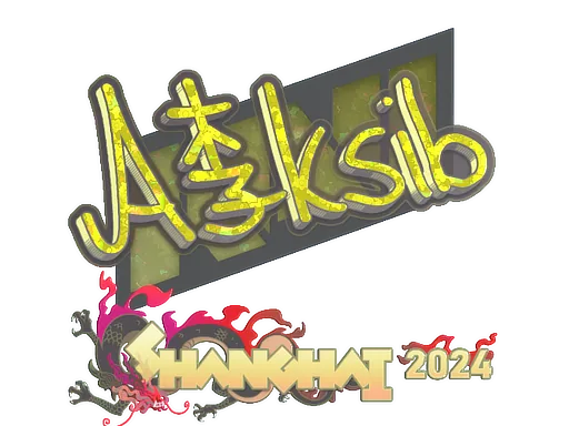 Sticker | Aleksib (Glitter) | Rio 2022