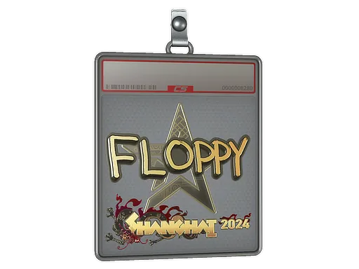 Sticker Slab | floppy (Gold) | Copenhagen 2024