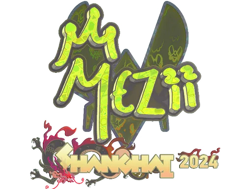 Sticker | mezii (Holo) | Budapest 2025
