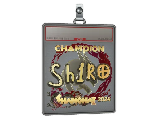 Sticker Slab | sh1ro (Gold, Champion) | Shanghai 2024