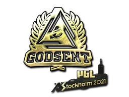 Sticker | GODSENT (Gold) | 2020 RMR