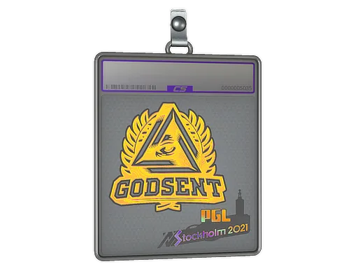 Sticker Slab | GODSENT (Holo) | 2020 RMR