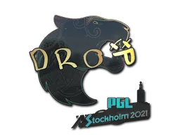Sticker | drop (Holo) | Antwerp 2022