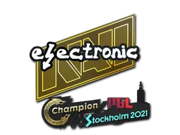 Sticker | electroNic | Stockholm 2021