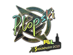 Sticker | Plopski (Holo) | Austin 2025