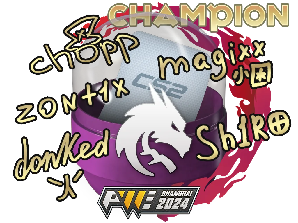 Shanghai 2024 Champions Autograph Capsule