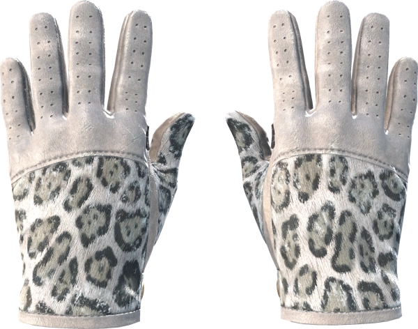★ Driver Gloves | Snow Leopard