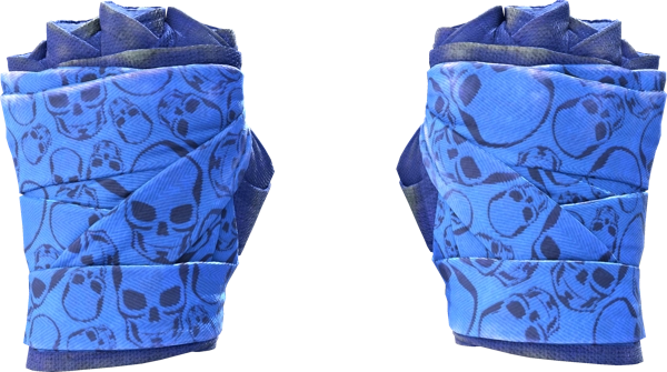★ Hand Wraps | Cobalt Skulls