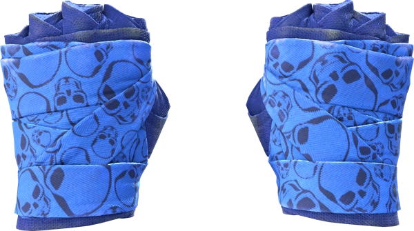 ★ Hand Wraps | Cobalt Skulls