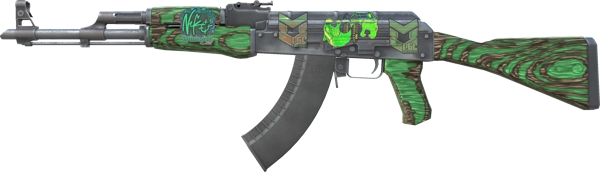 Souvenir AK-47 | Green Laminate