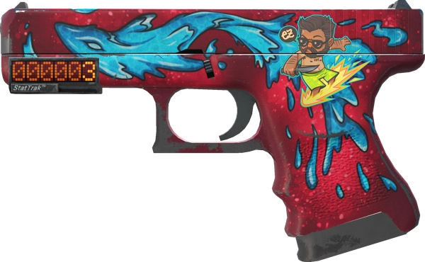 StatTrak™ Glock-18 | Water Elemental