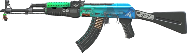 StatTrak™ AK-47 | Ice Coaled