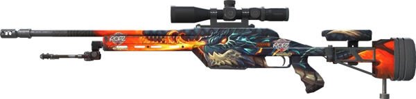 StatTrak™ SSG 08 | Dragonfire