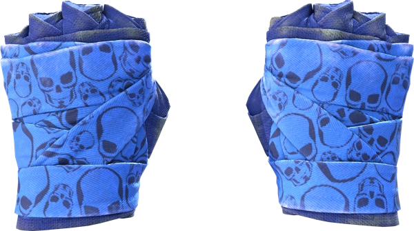 ★ Hand Wraps | Cobalt Skulls