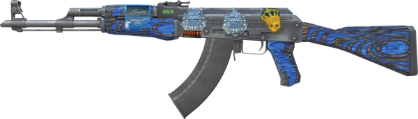 StatTrak™ AK-47 | Blue Laminate