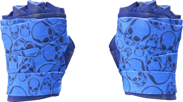 ★ Hand Wraps | Cobalt Skulls