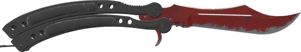 ★ StatTrak™ Butterfly Knife | Crimson Web