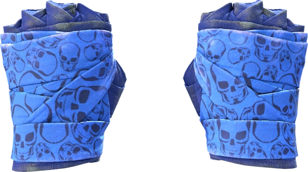 ★ Hand Wraps | Cobalt Skulls
