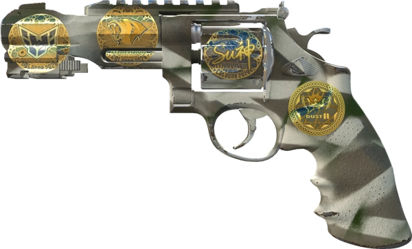 Souvenir R8 Revolver | Bone Mask