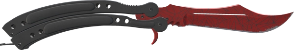 ★ StatTrak™ Butterfly Knife | Crimson Web