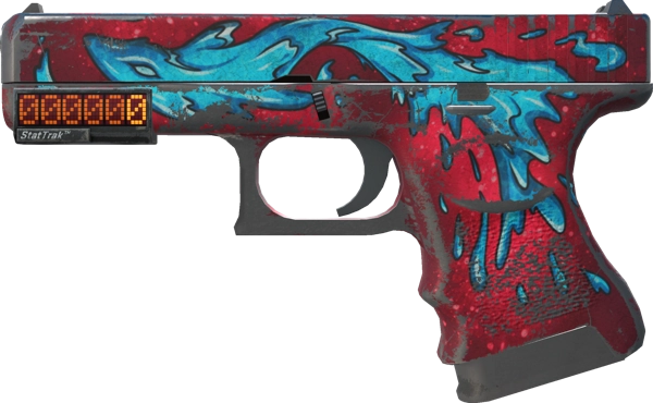 StatTrak™ Glock-18 | Water Elemental