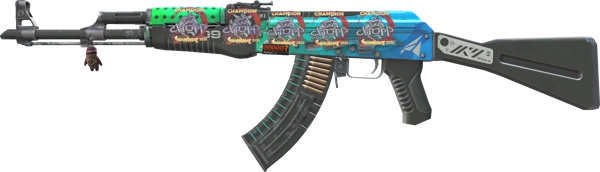 StatTrak™ AK-47 | Ice Coaled