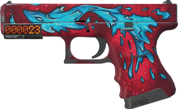StatTrak™ Glock-18 | Water Elemental