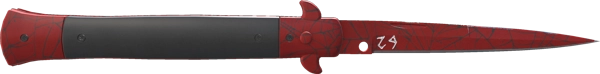 ★ StatTrak™ Stiletto Knife | Crimson Web