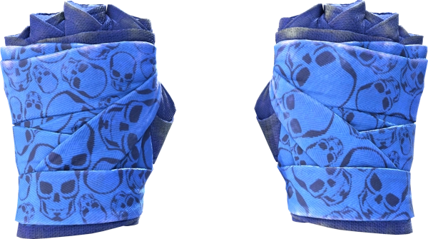 ★ Hand Wraps | Cobalt Skulls