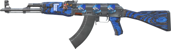 StatTrak™ AK-47 | Blue Laminate