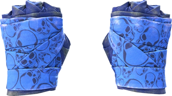 ★ Hand Wraps | Cobalt Skulls