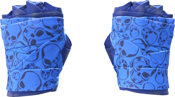 ★ Hand Wraps | Cobalt Skulls