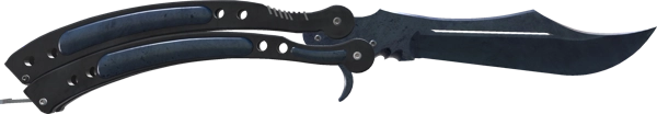 ★ Butterfly Knife | Blue Steel