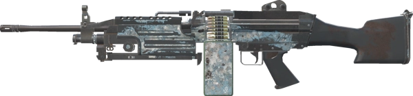M249 | Blizzard Marbleized