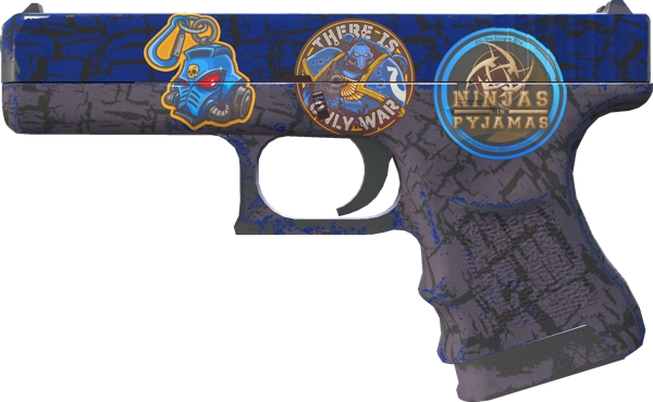 Glock-18 | Blue Fissure
