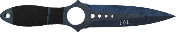★ StatTrak™ Skeleton Knife | Blue Steel