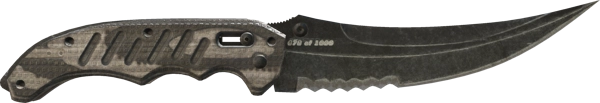 ★ Flip Knife | Black Laminate