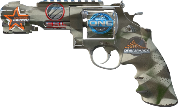 R8 Revolver | Bone Mask