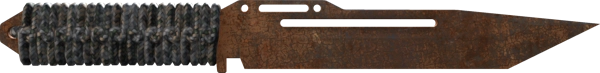 ★ Paracord Knife | Rust Coat