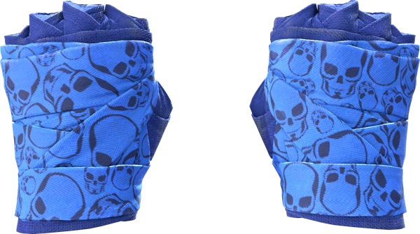 ★ Hand Wraps | Cobalt Skulls