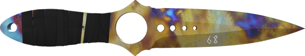 ★ StatTrak™ Skeleton Knife | Case Hardened