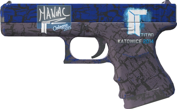 Glock-18 | Blue Fissure