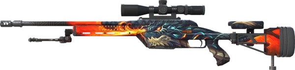 StatTrak™ SSG 08 | Dragonfire