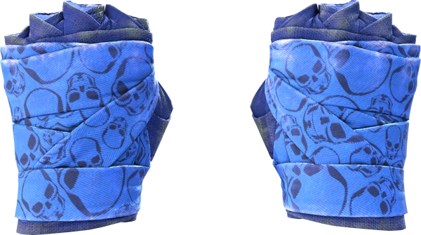 ★ Hand Wraps | Cobalt Skulls