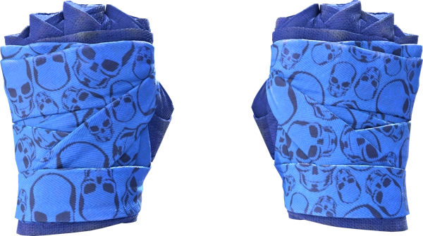 ★ Hand Wraps | Cobalt Skulls